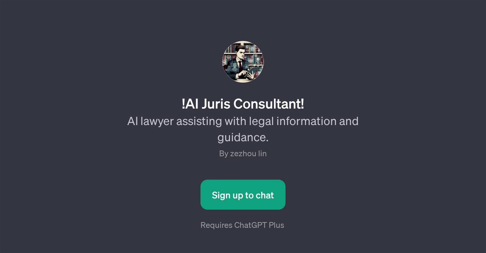 AI Juris Consultant website