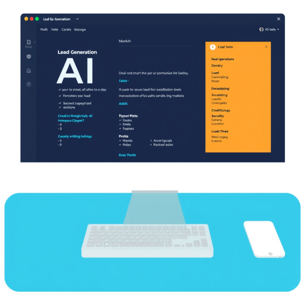 AI Lead Generation Guide website