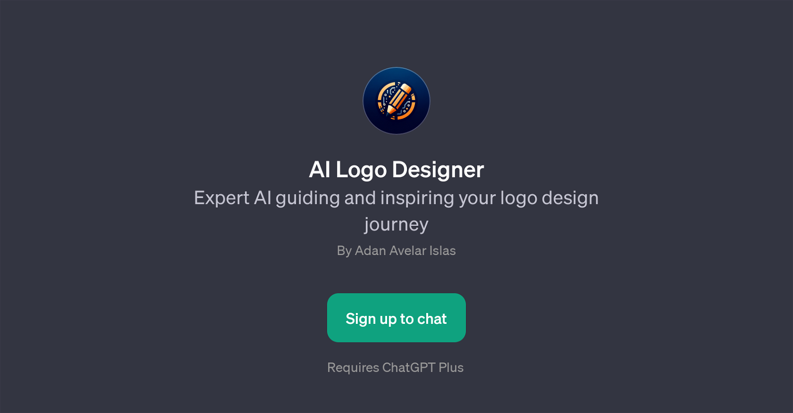 AI Logo Designer website
