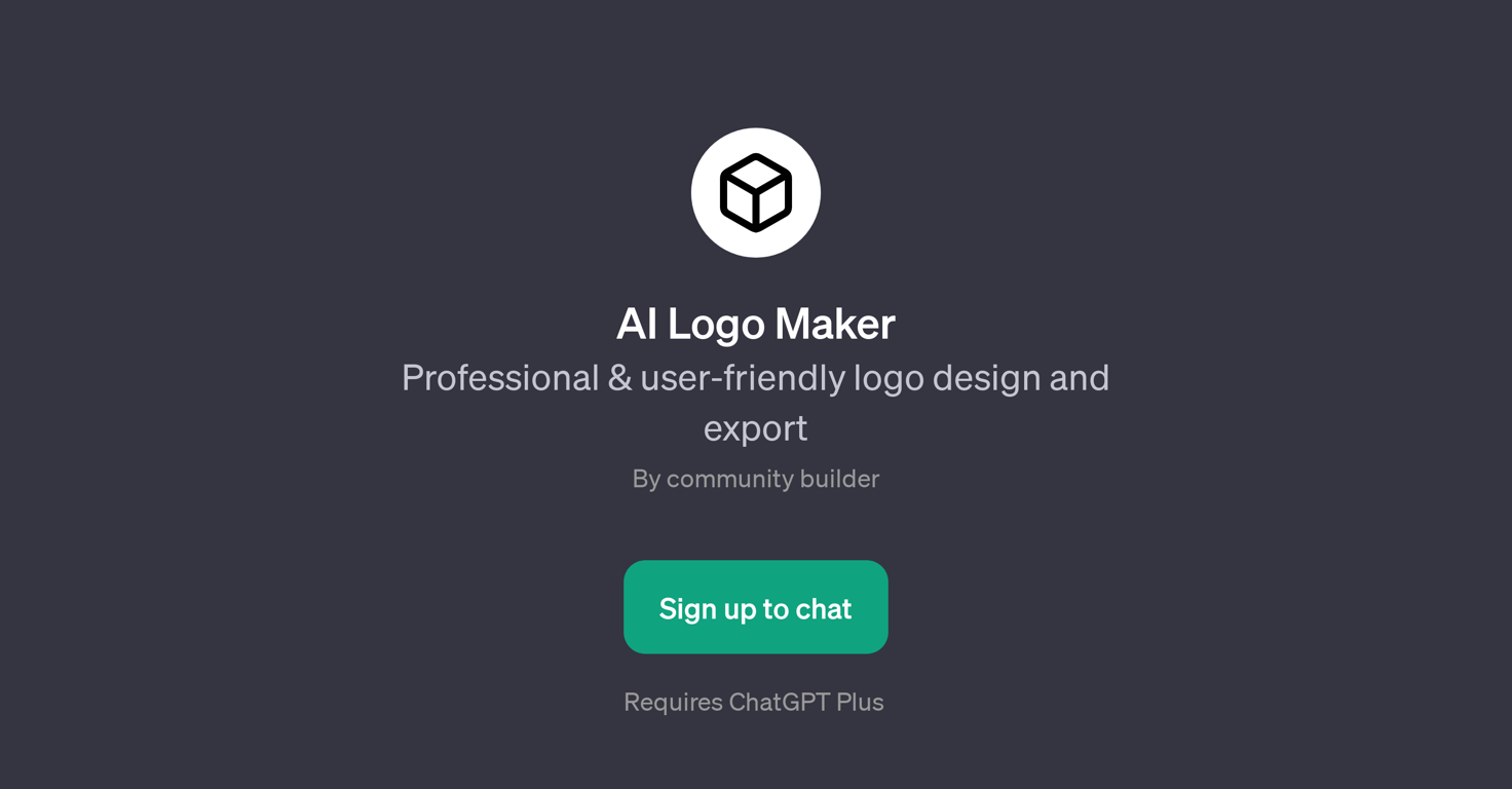 AI Logo Maker website