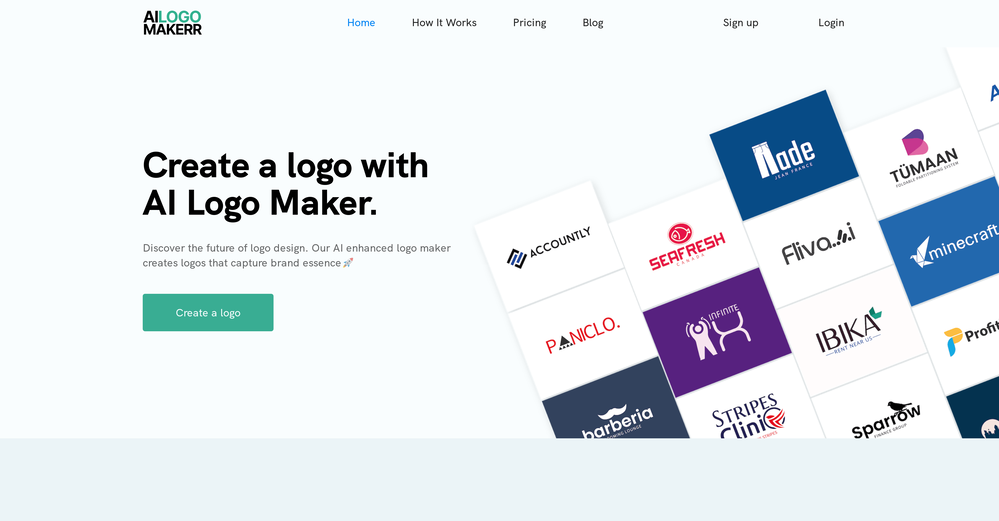 AI Logo Makerr website