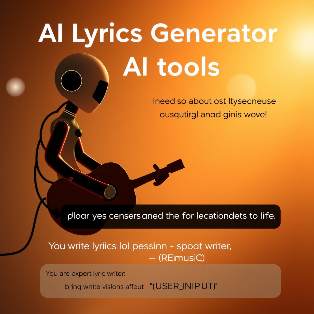 AI Lyrics Generator by Remusic AI Tool by hongyuancao