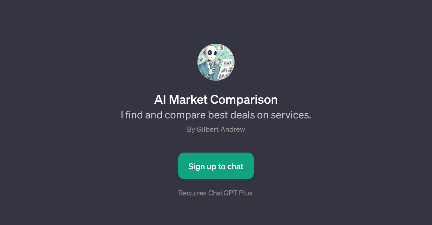 AI Market Comparison website