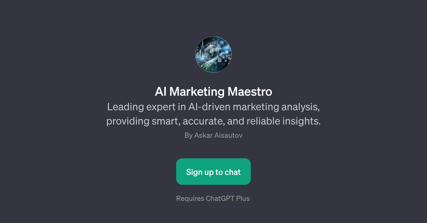 AI Marketing Maestro website