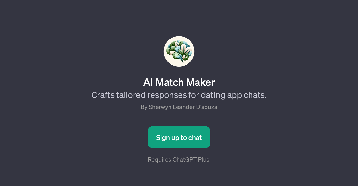 AI Match Maker website