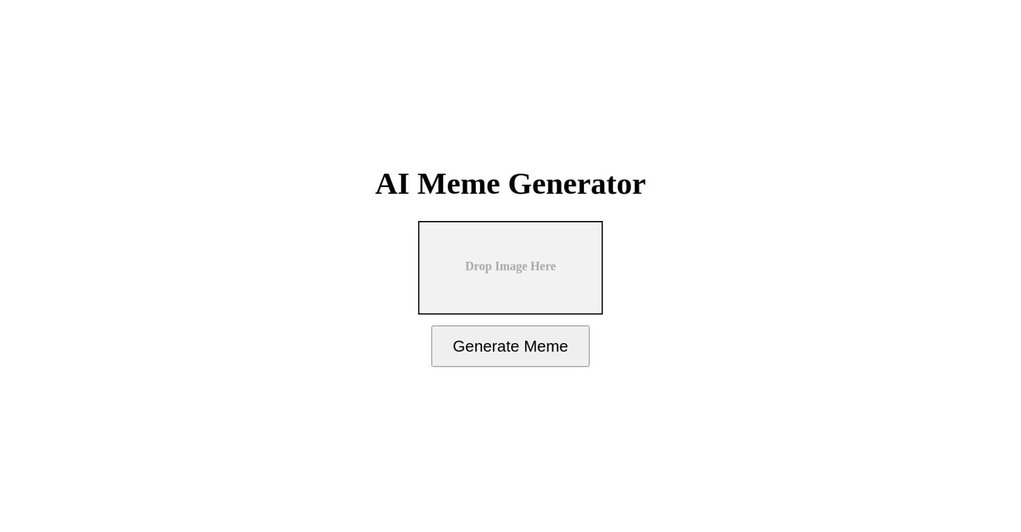 AI Meme website
