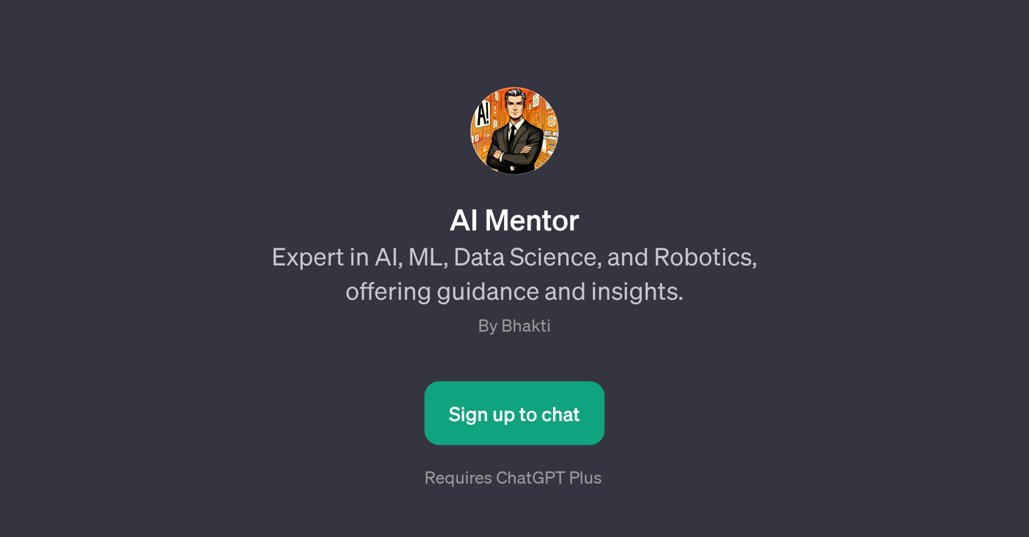 AI Mentor website