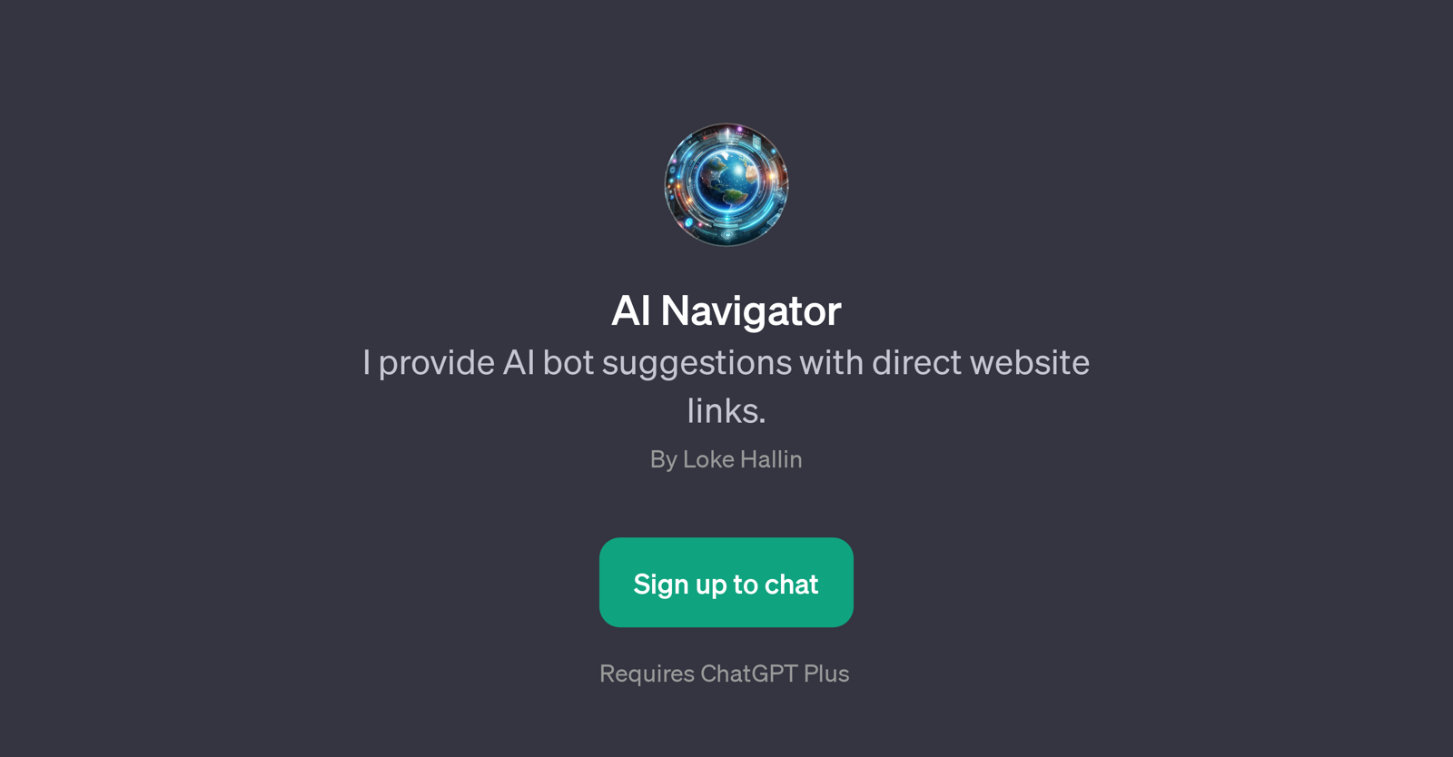 AI Navigator website