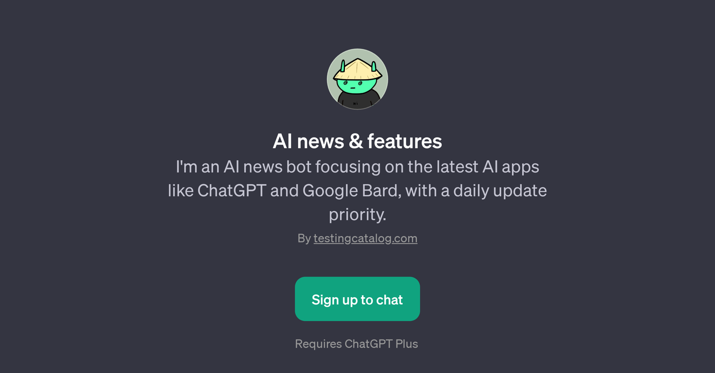 AI News & Features website