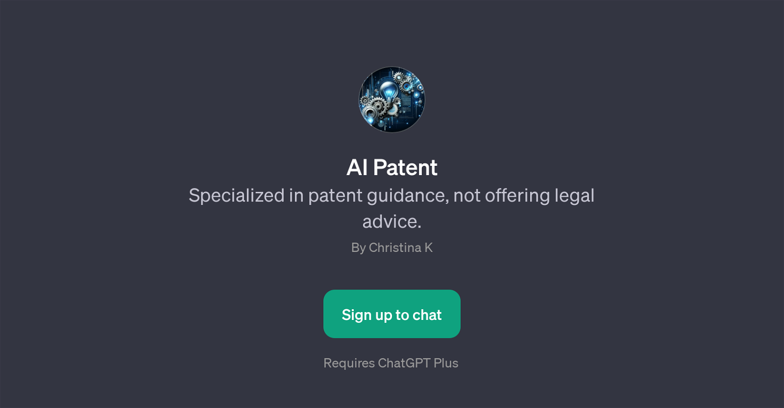 AI Patent website