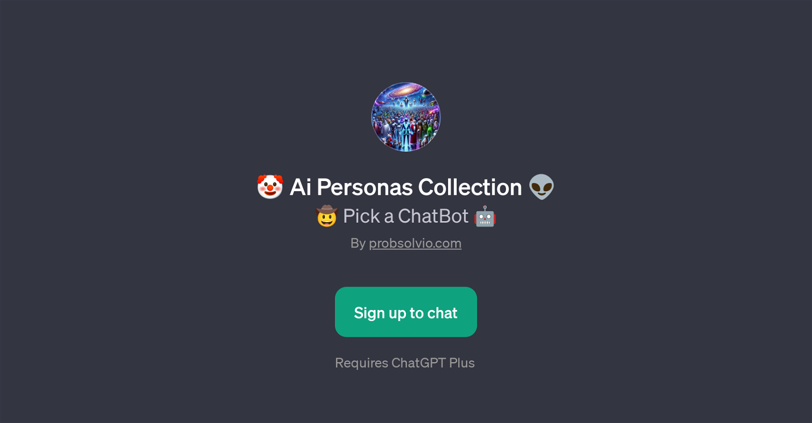 Ai Personas Collection website