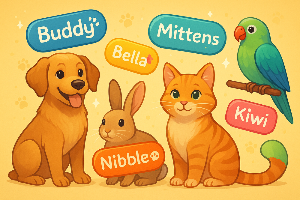 AI Pet Name Generator website