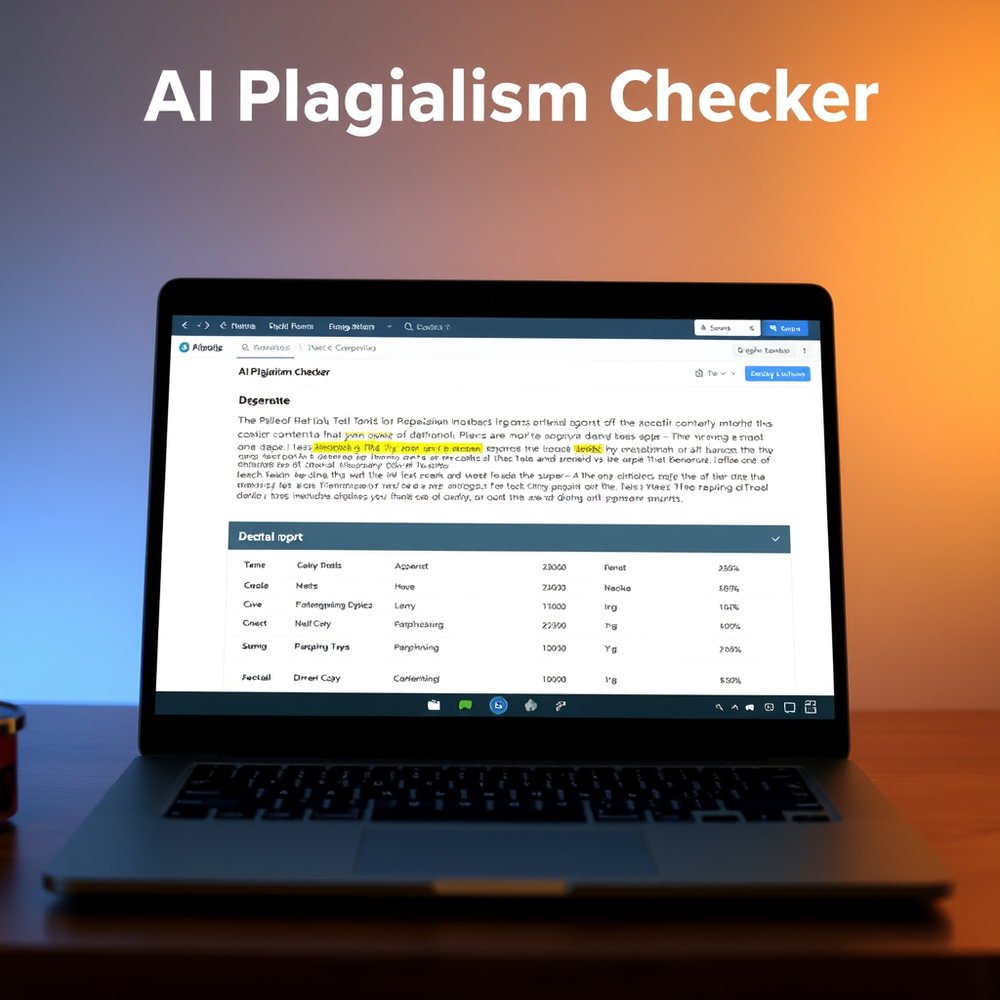 AI Plagiarism Checker website