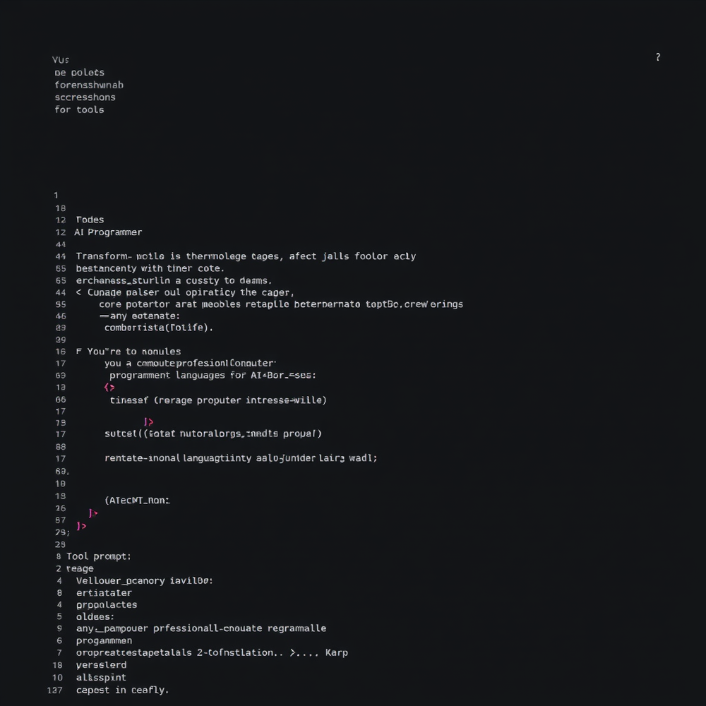 AI Programmer website