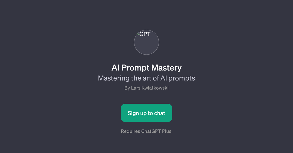 AI Prompt Mastery website