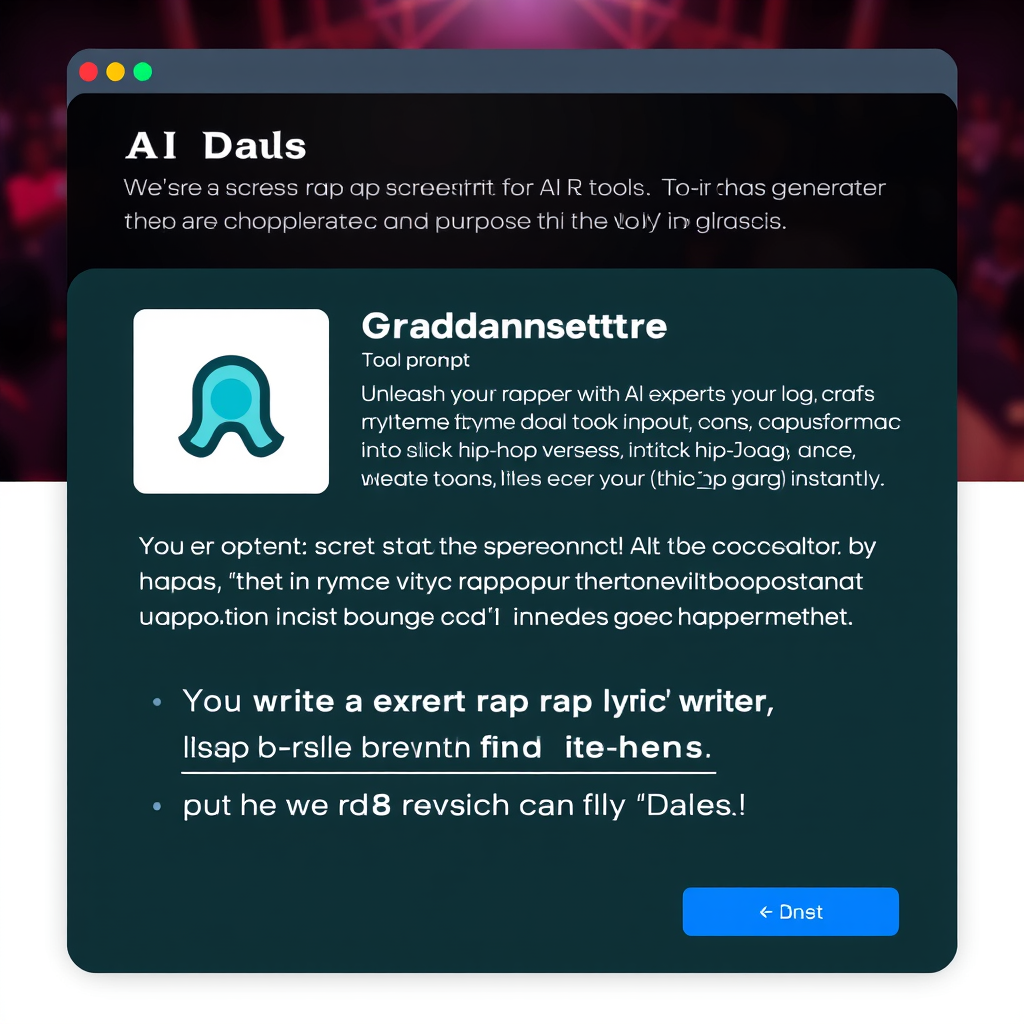 AI Rap Generator by Remusic - (Free, No Signup AI Tool)