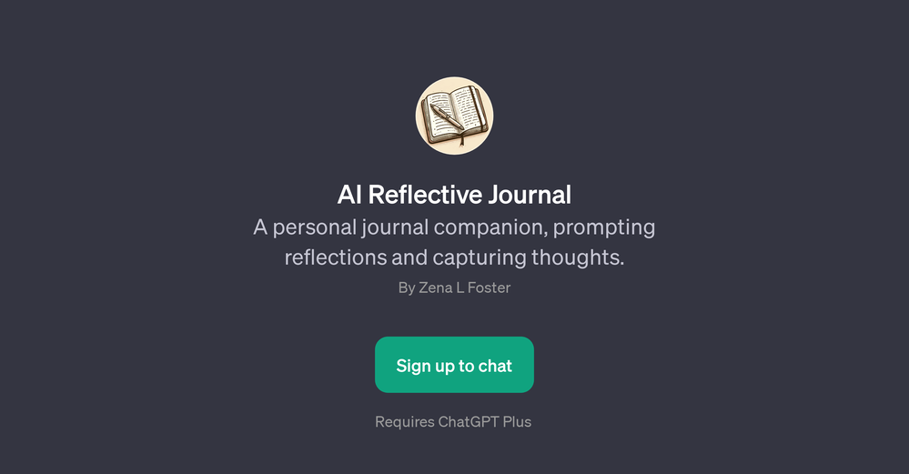 AI Reflective Journal website