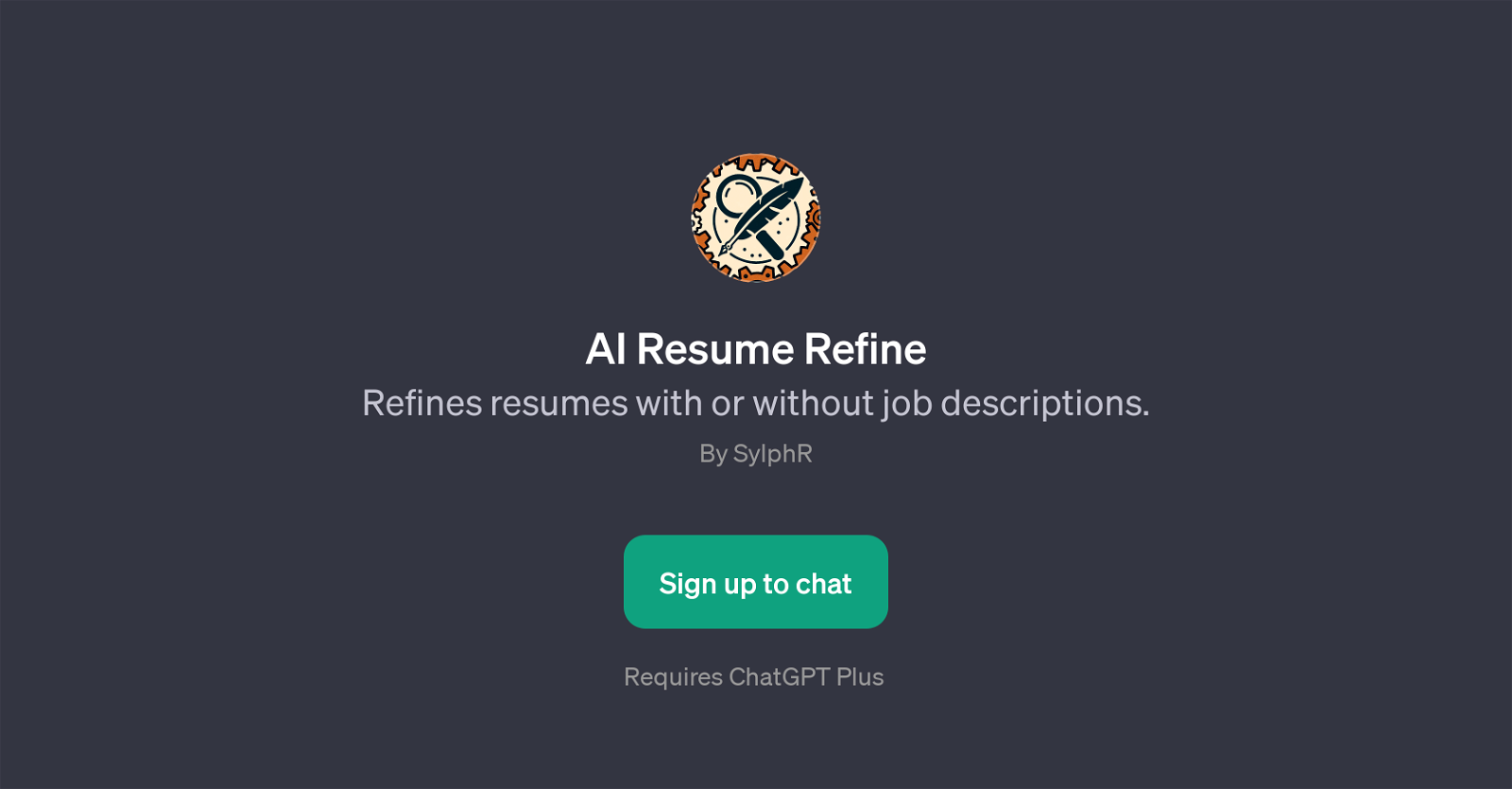 AI Resume Refine website