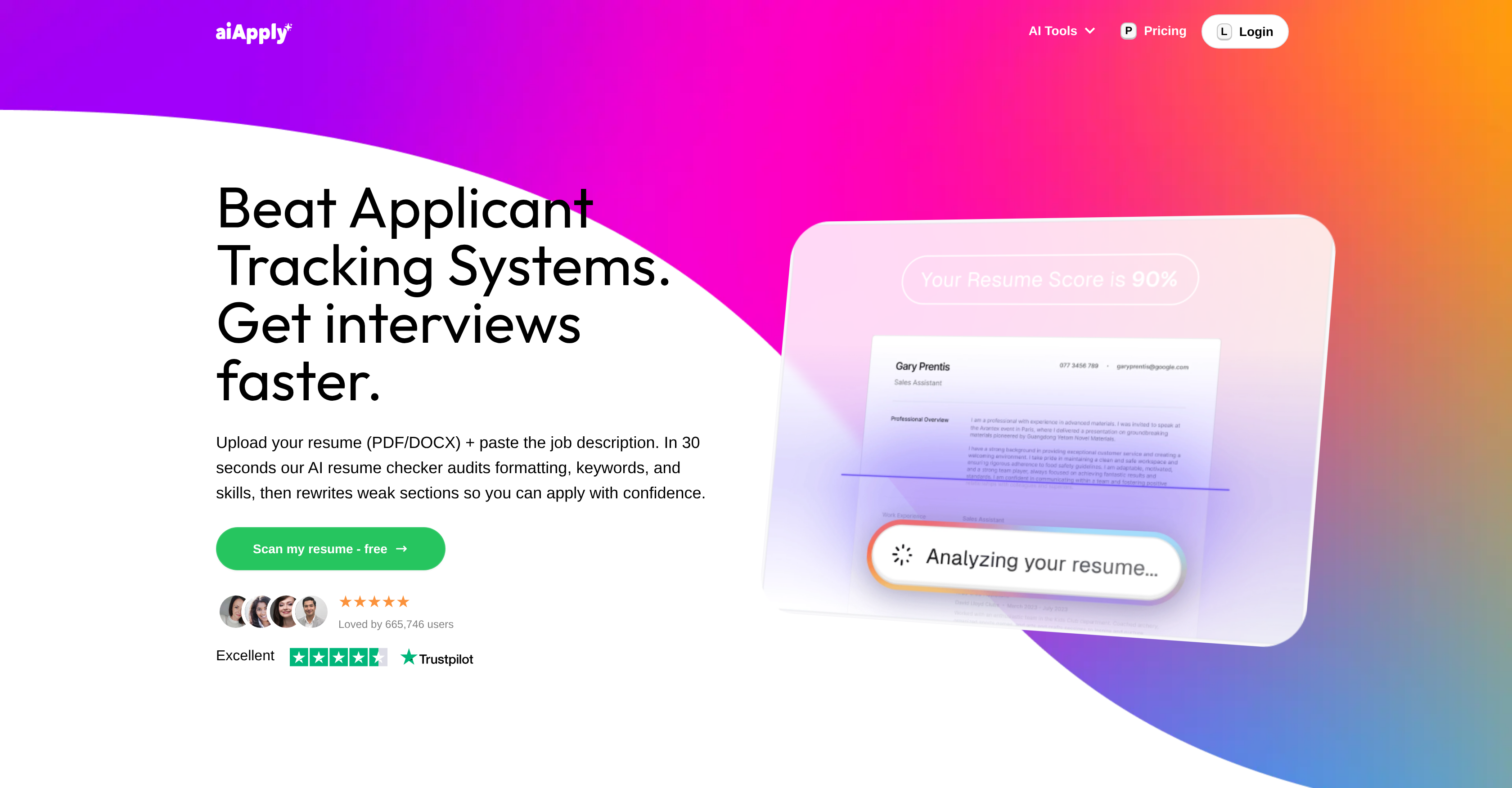 BeamJobs AI Tool For Resumes - Ai Resume Scanner Aiapply