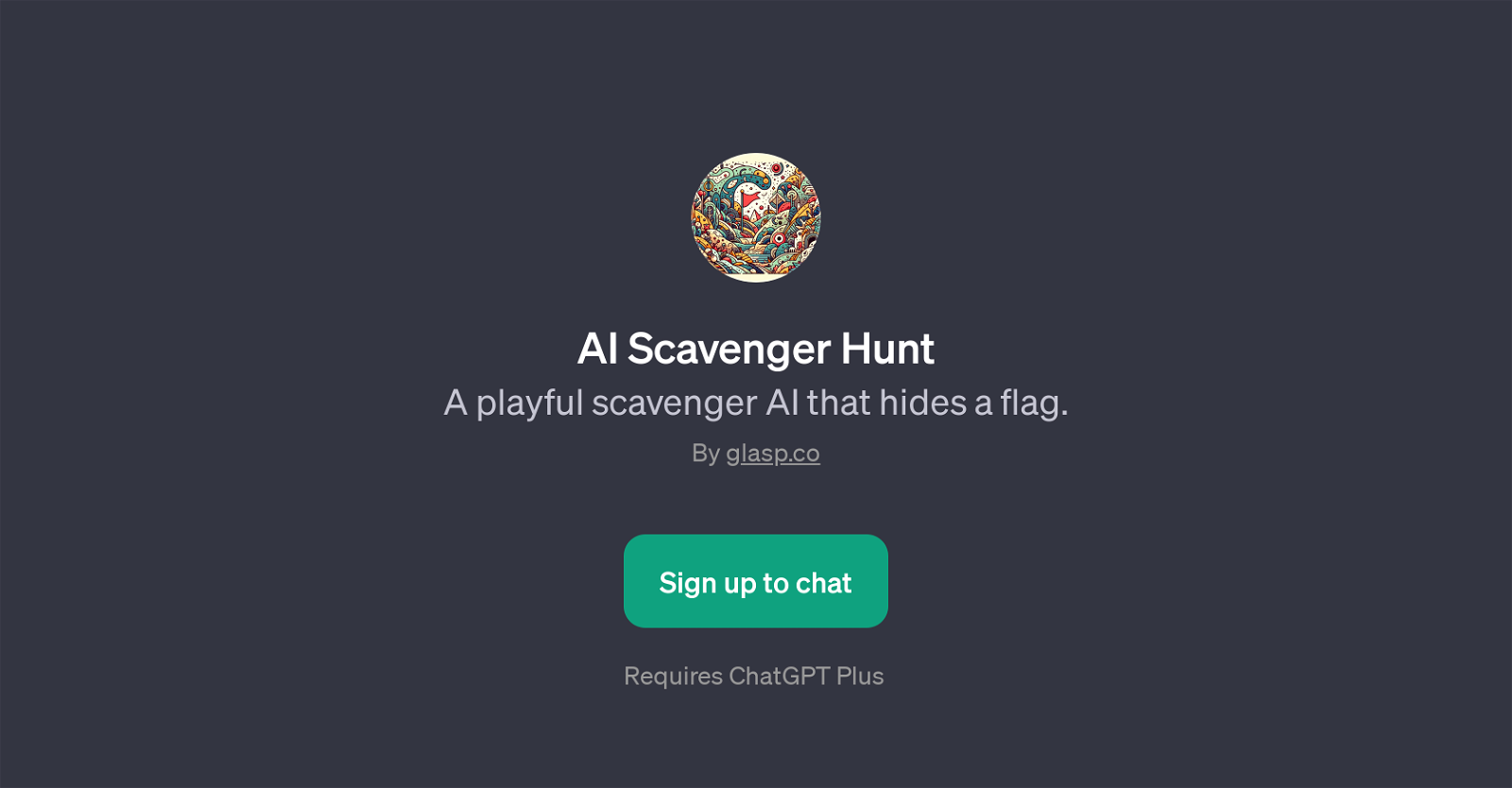 AI Scavenger Hunt website