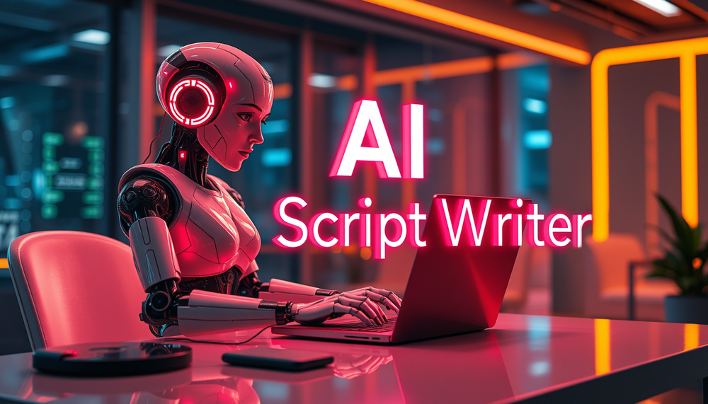 AI Script Writer website