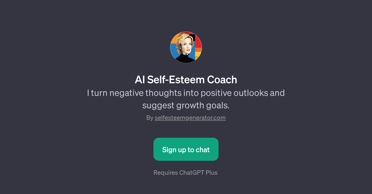 AI Self-Esteem Coach website