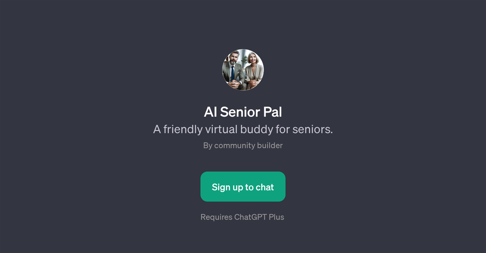 AI Senior Pal website