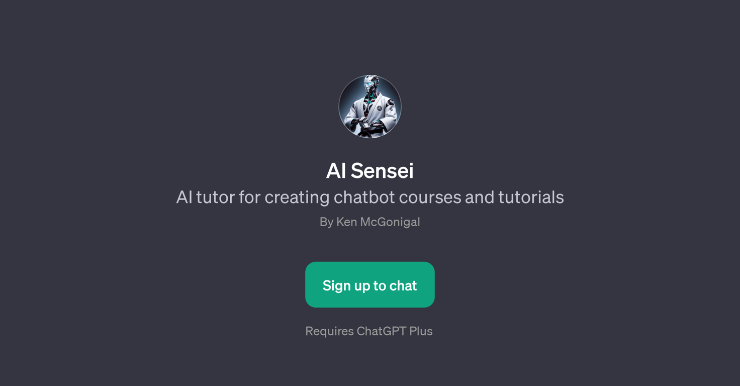 AI Sensei website