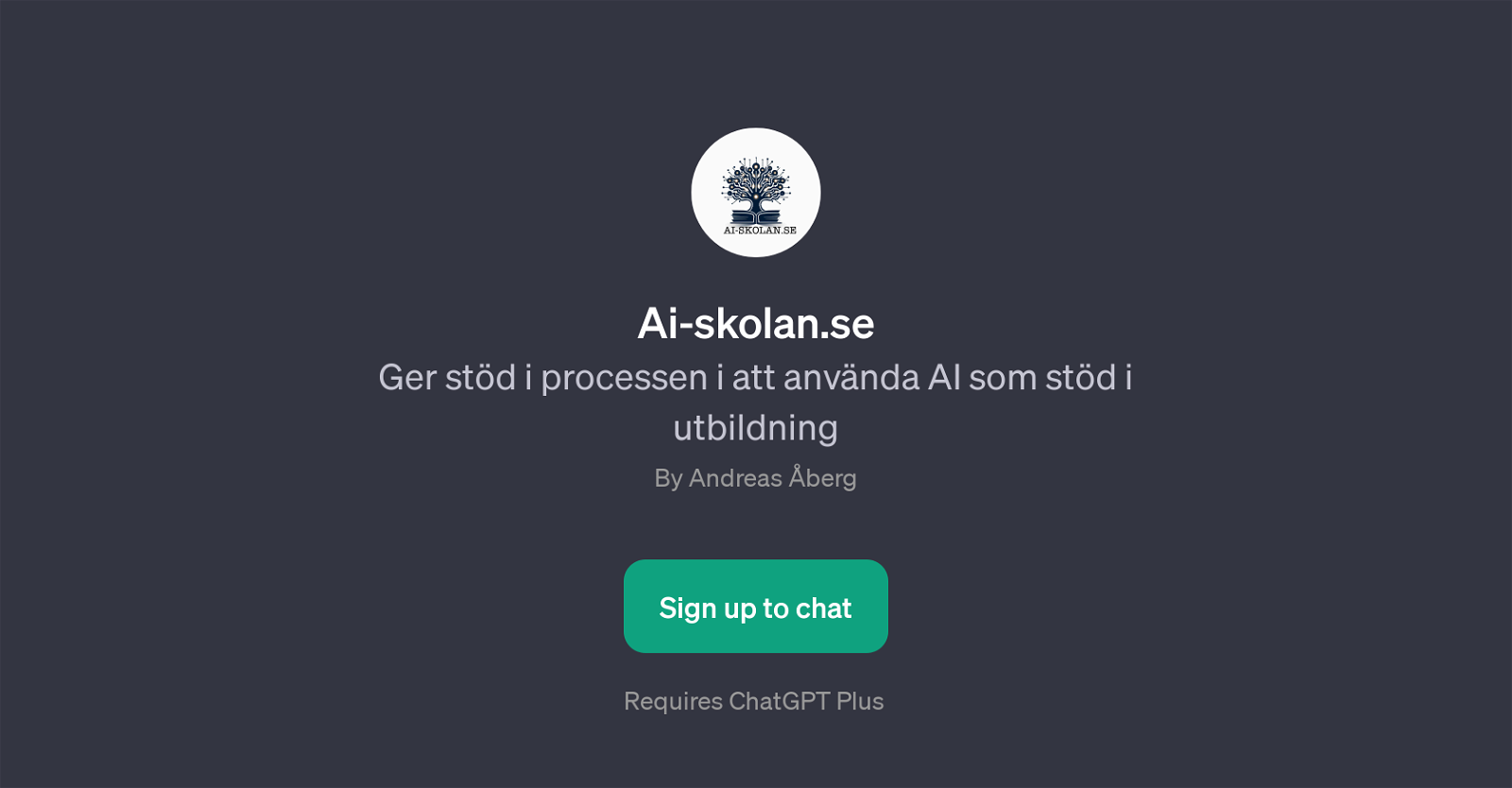 Ai-skolan.se website