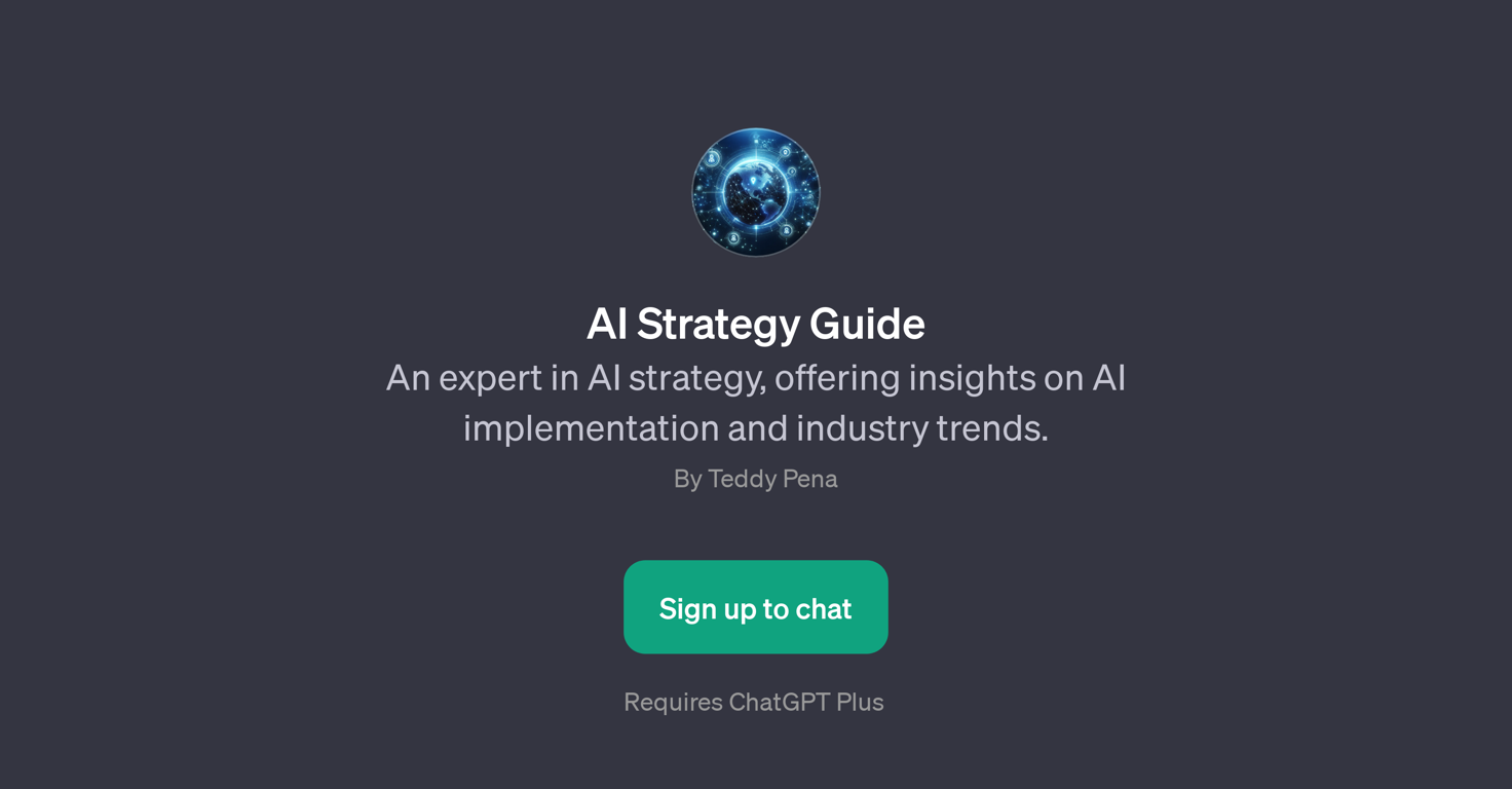 AI Strategy Guide website