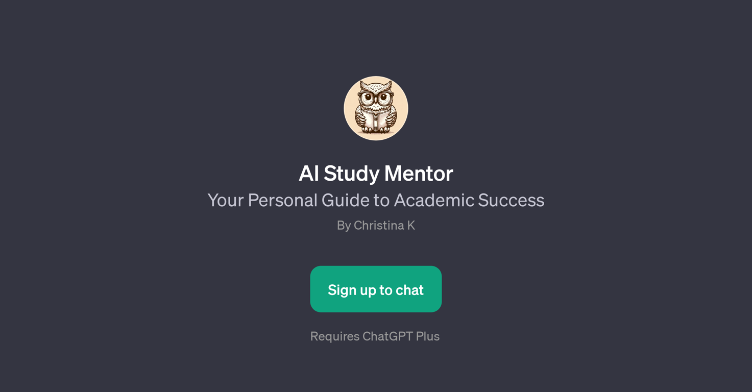 AI Study Mentor website