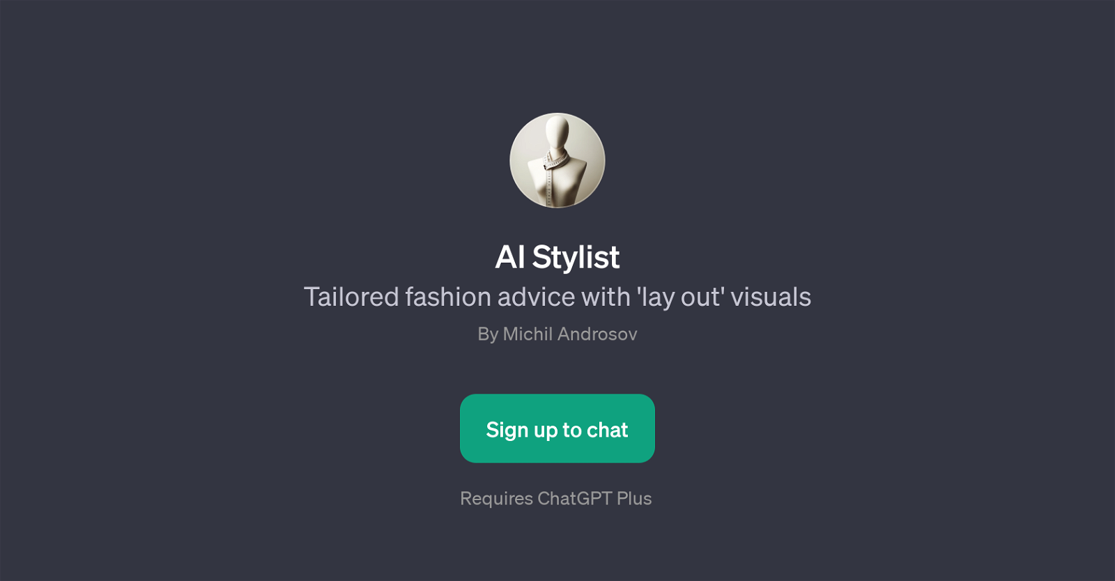 AI Stylist website