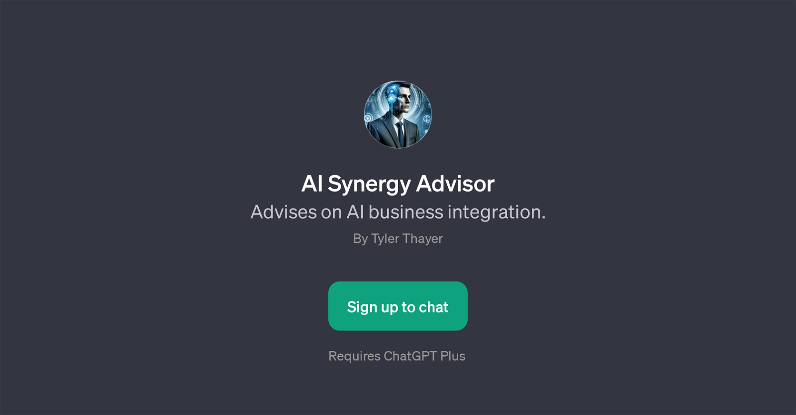 AI Synergy Advisor website