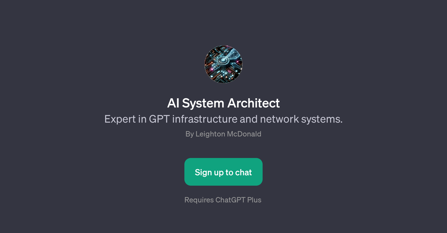 AI System Architect website