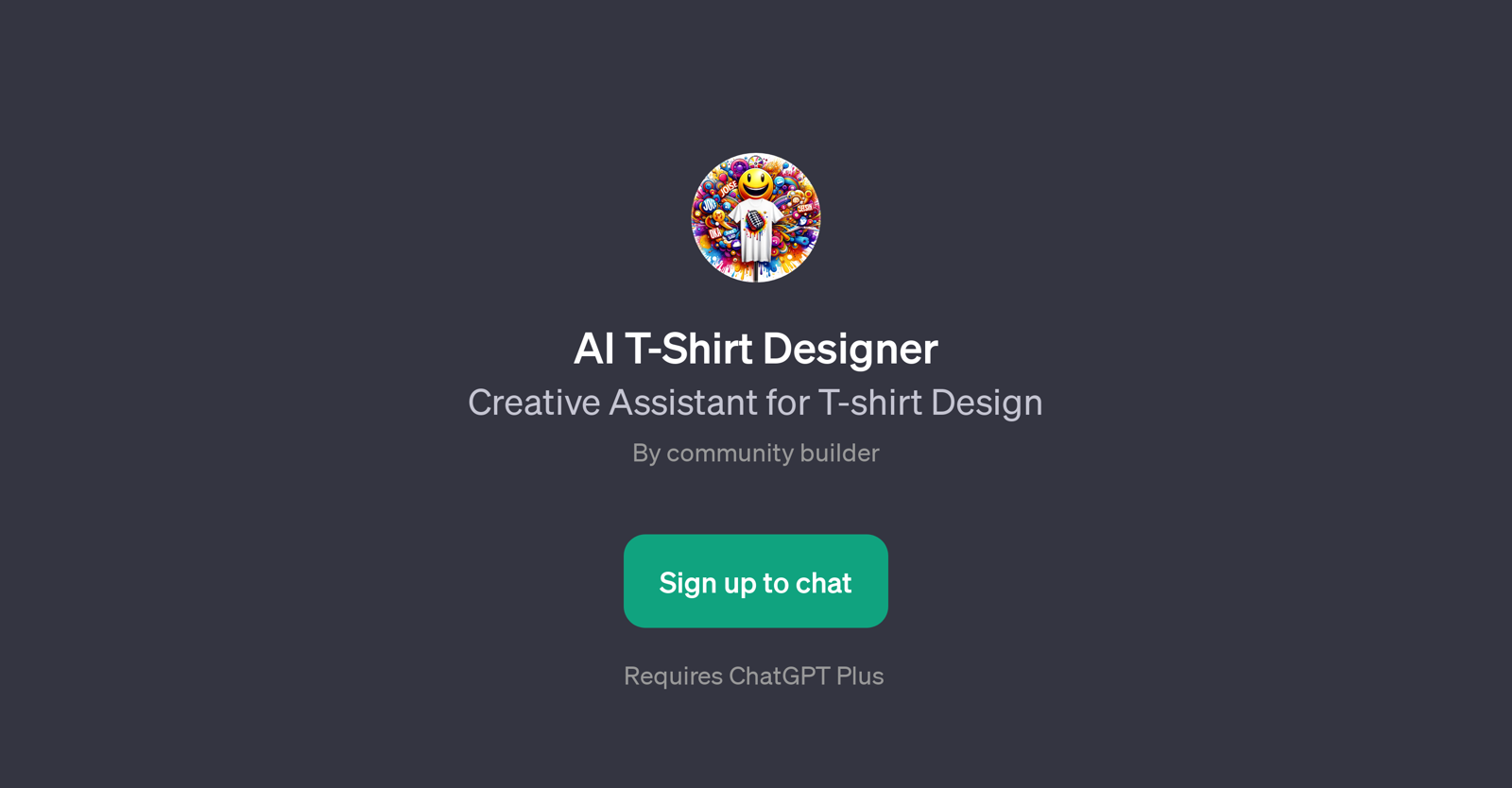 AI T-Shirt Designer website