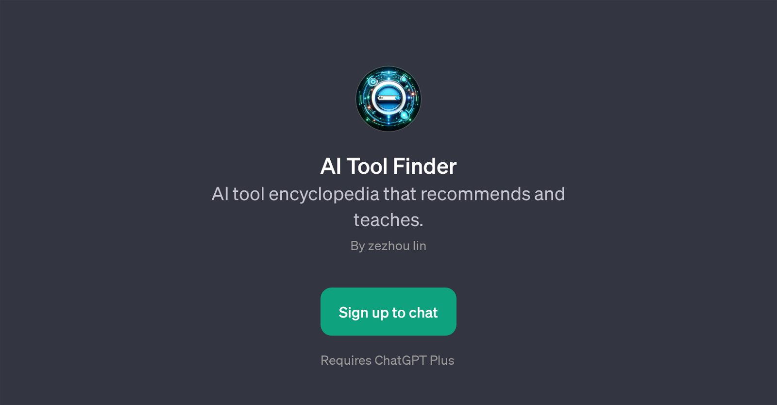 AI Tool Finder website