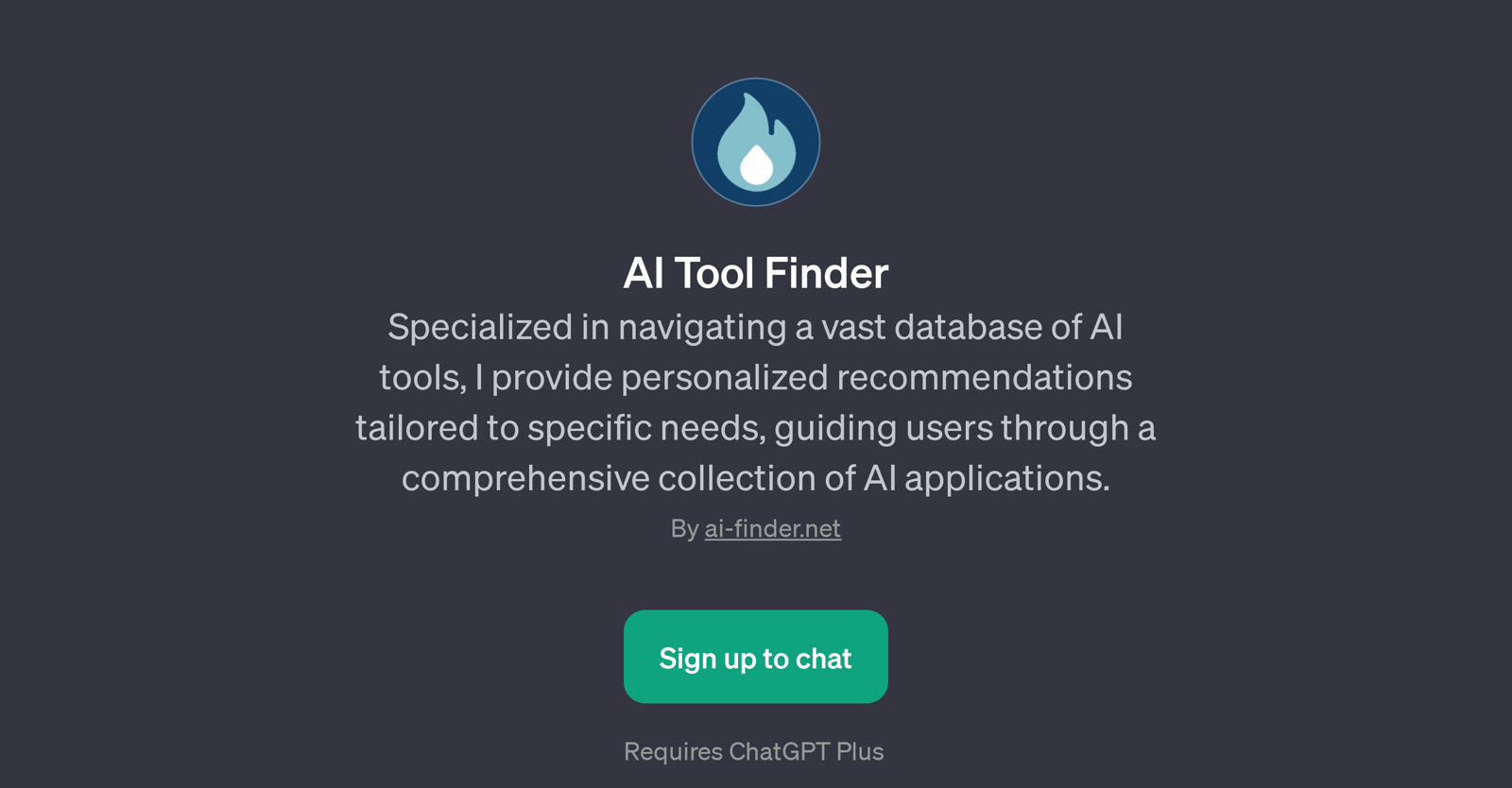 AI Tool Finder website