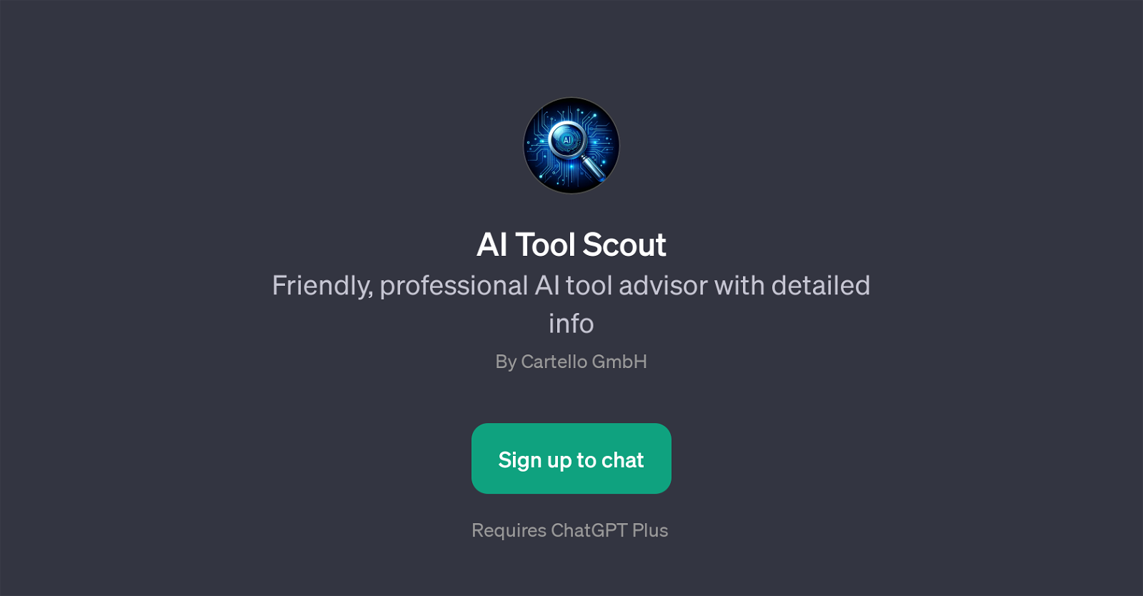 AI Tool Scout website