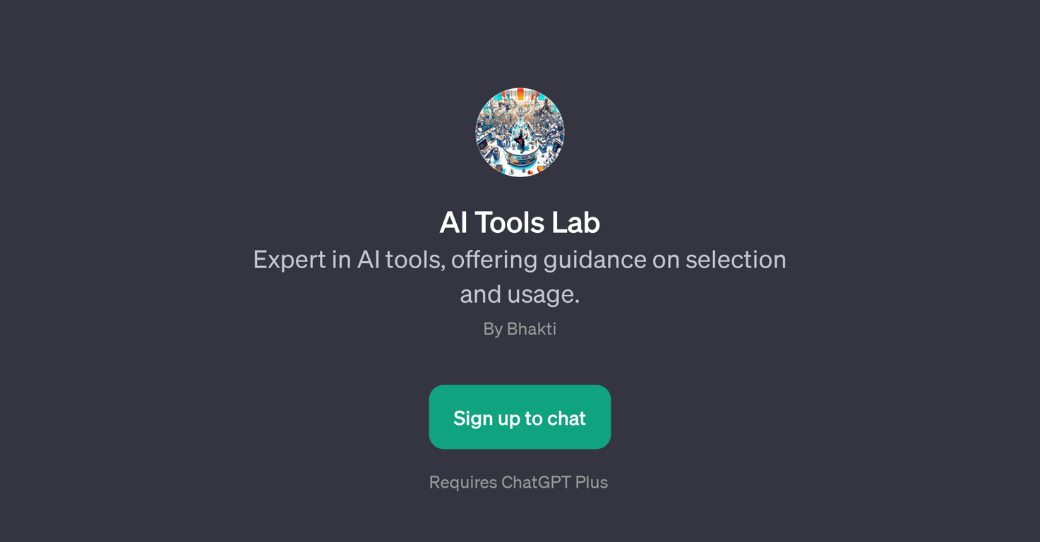 AI Tools Lab website