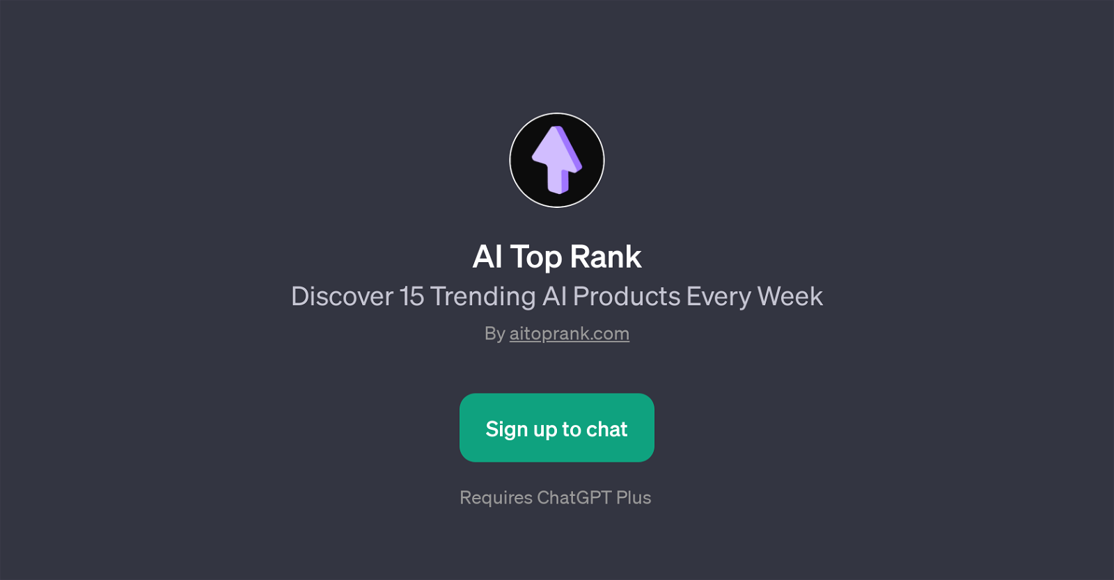 AI Top Rank website