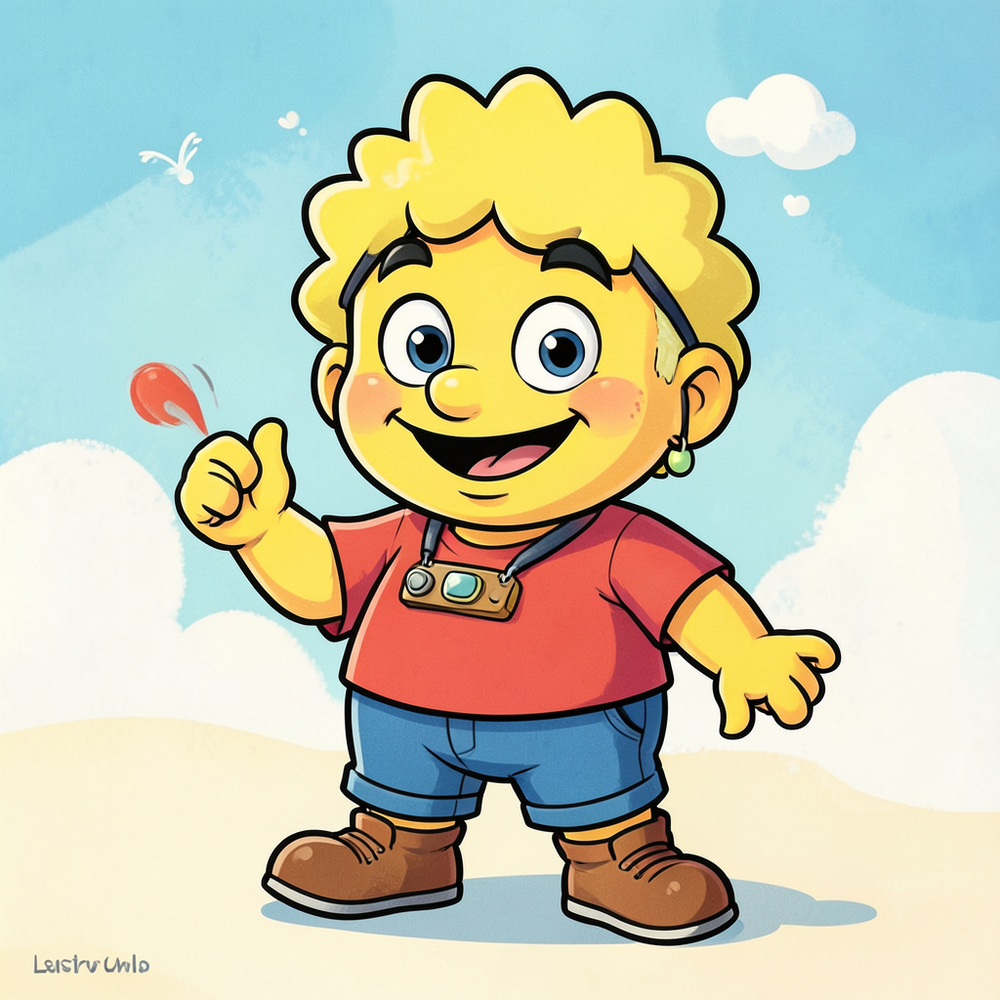 AI trainer Simpson generator website