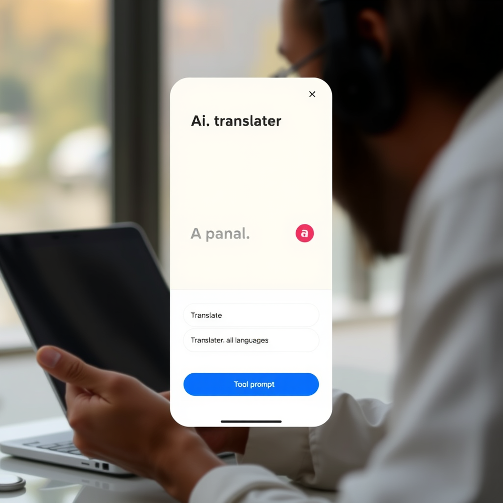 Ai translator website