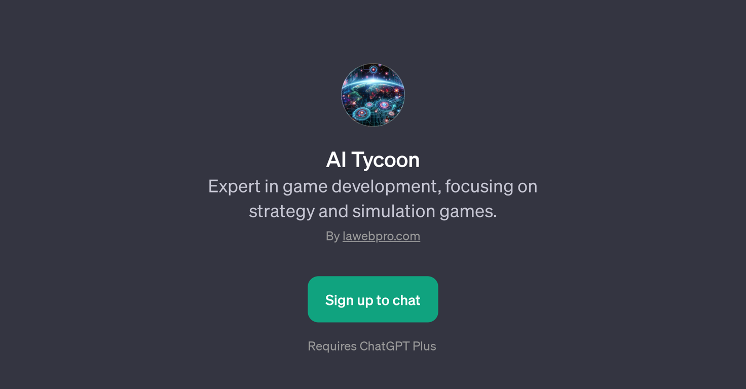 AI Tycoon website