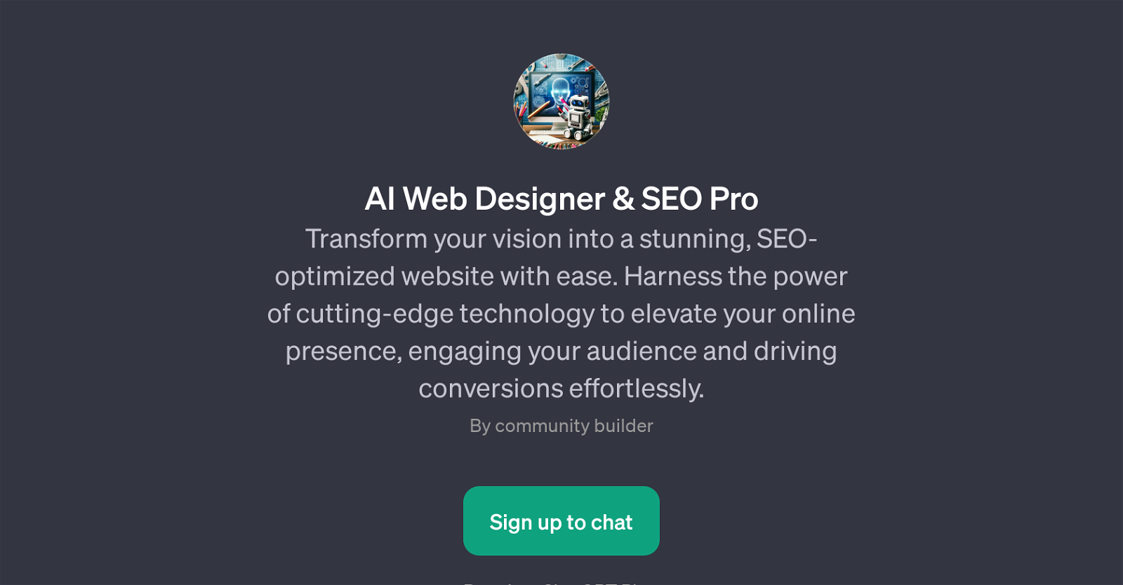 AI Web Designer & SEO Pro website