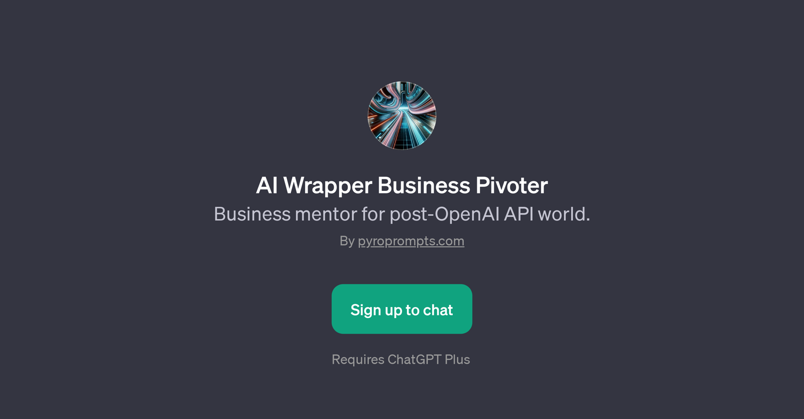 AI Wrapper Business Pivoter website