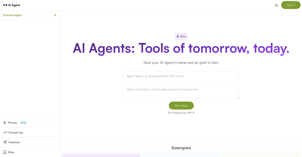 AiAgent.app website