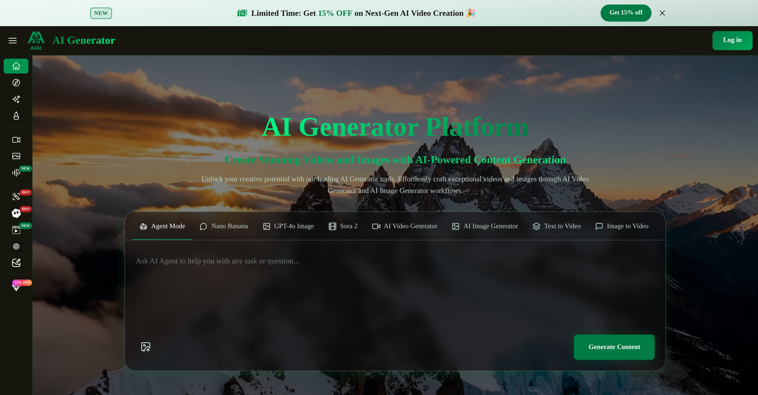 AIAI Generator website