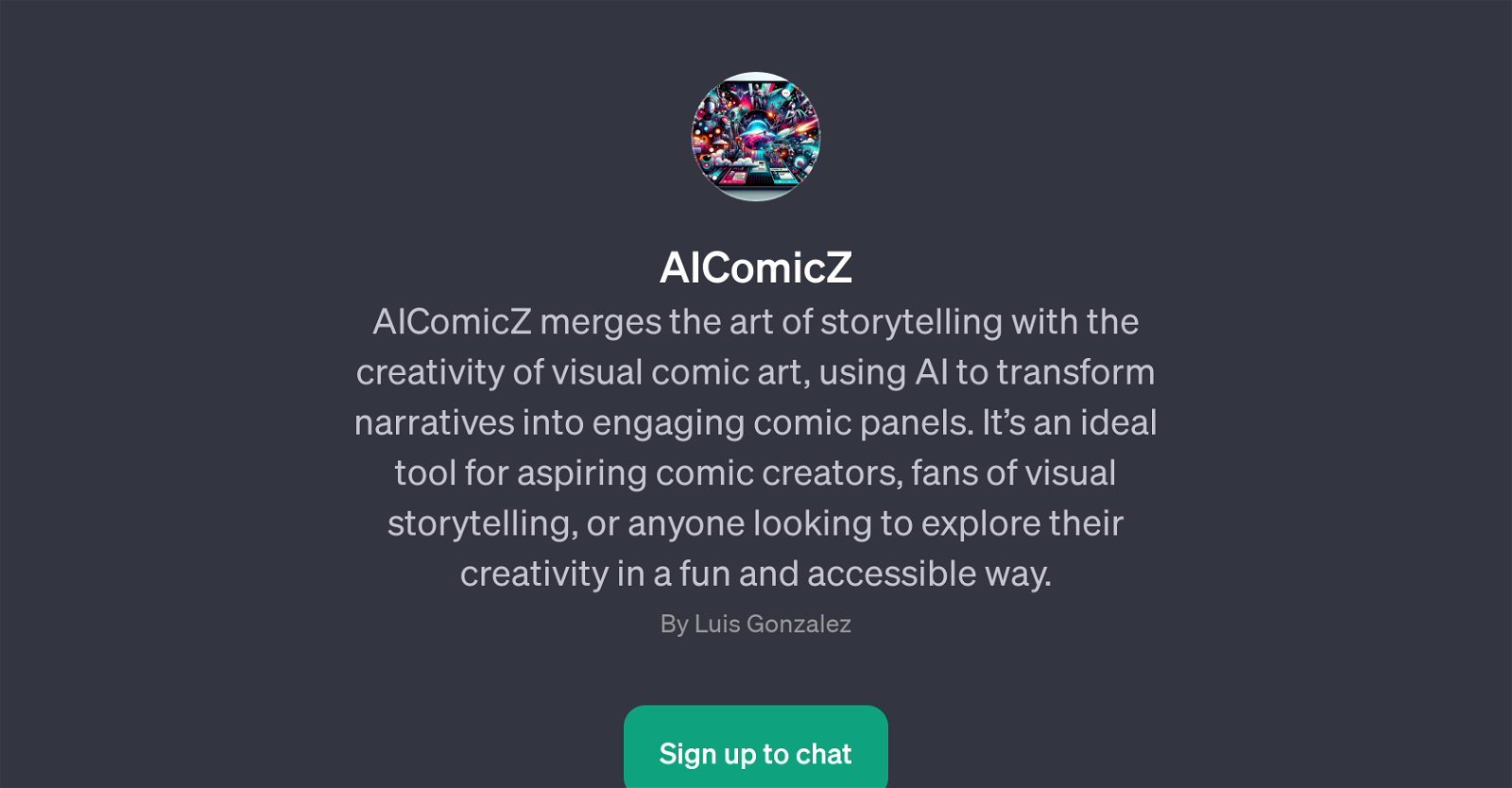 AIComicZ website