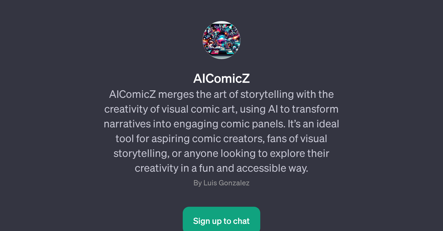 AIComicZ website