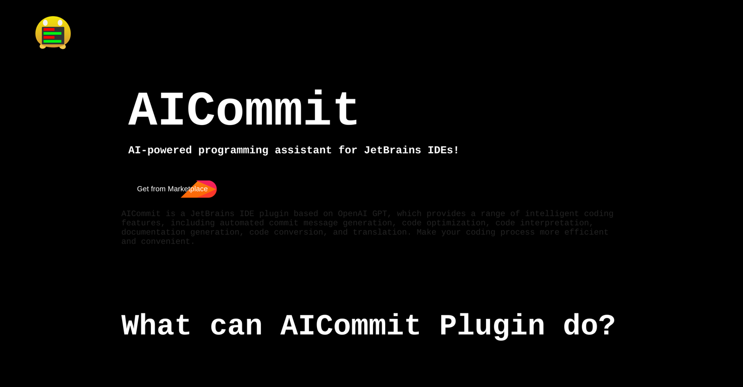 AICommit website